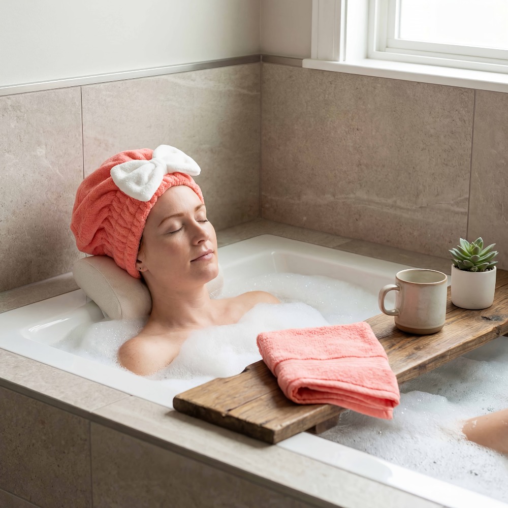 Microfiber Hair Drying Cap, Qu - Head Wrap Turban recensie en prijs