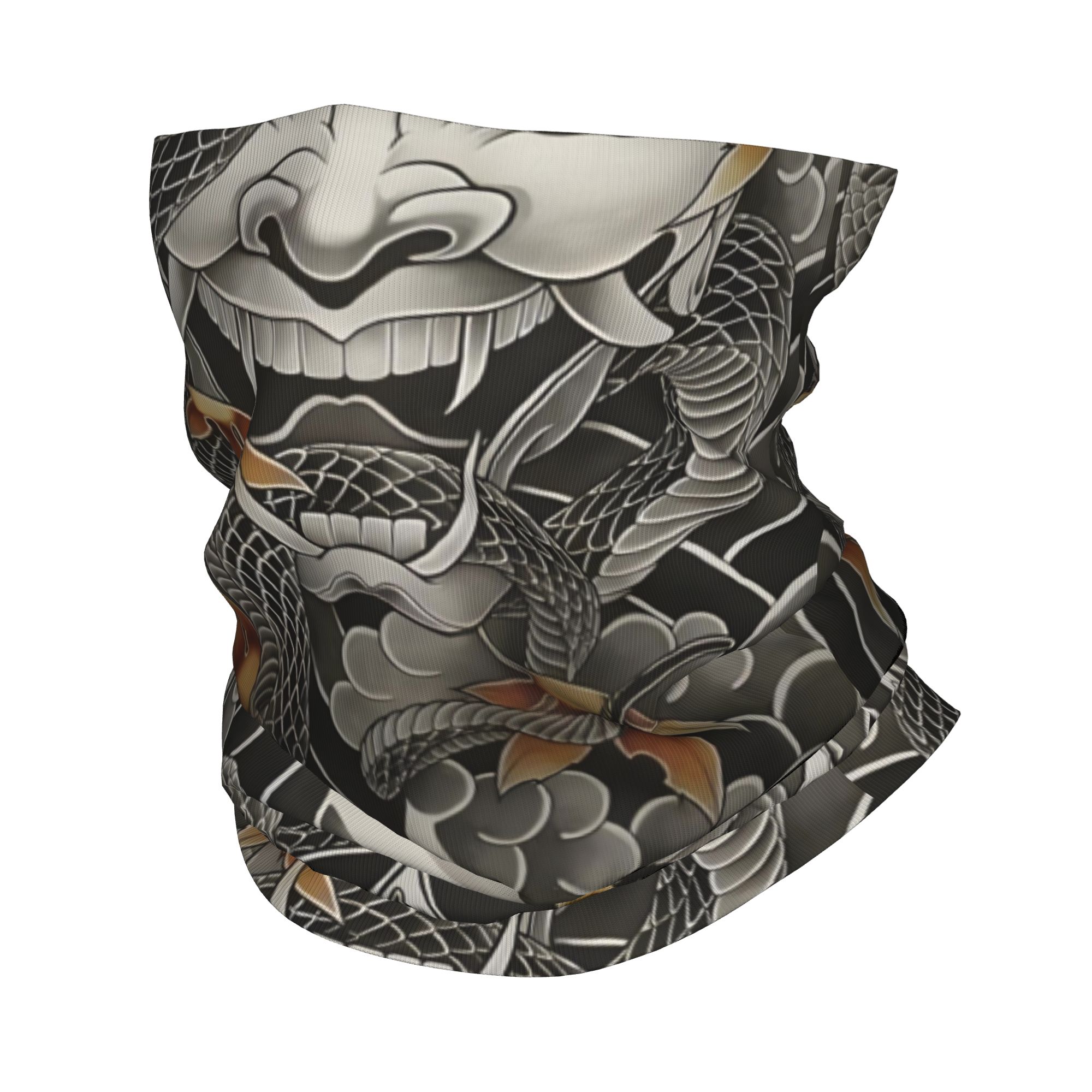 Custom Samurai Oni Demon Banda - Neck Warmer Tube recensie en prijs