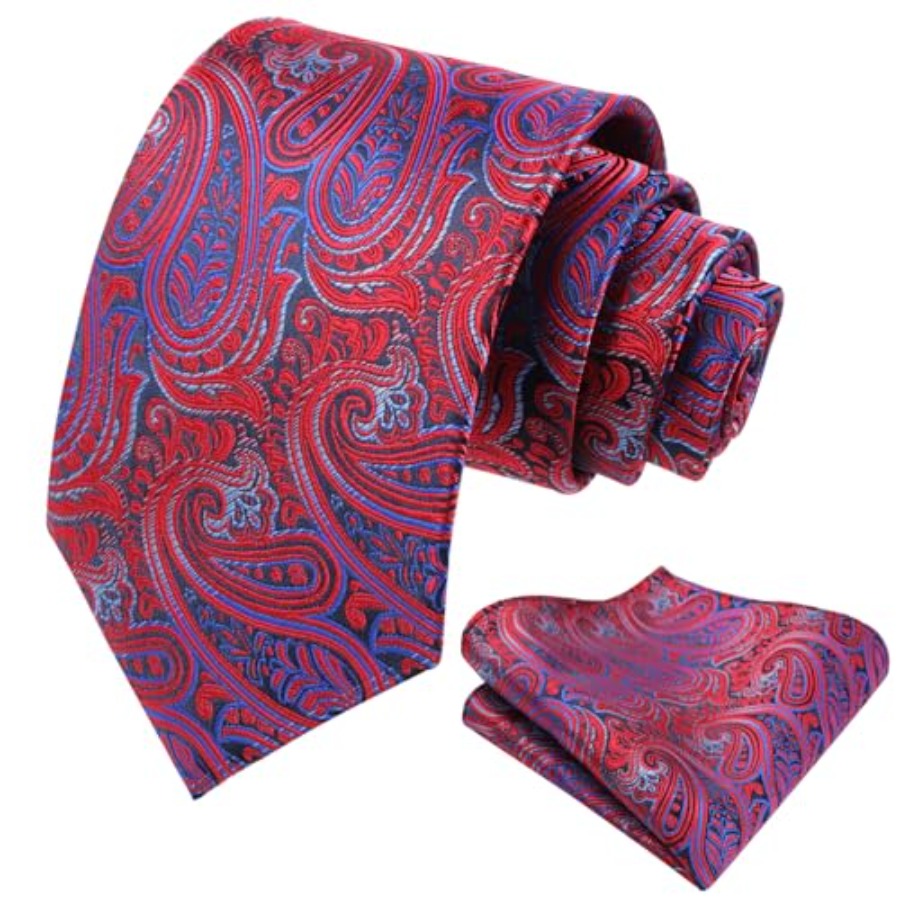 Mens Gradient Paisley Necktie  - Pocket Square Set recensie en prijs