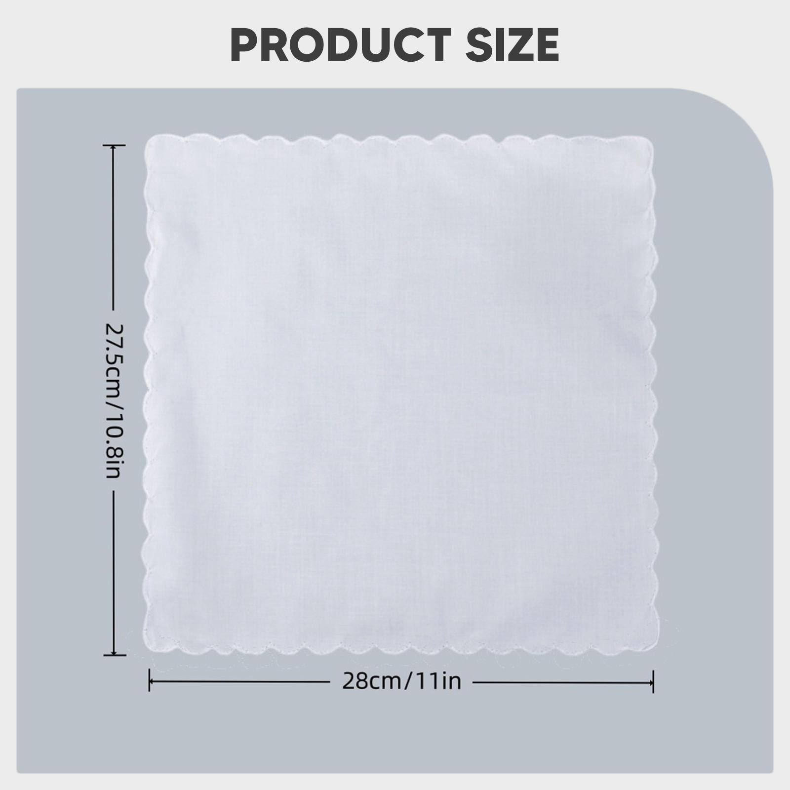 6Pcs Cotton Handkerchiefs for  - Handkerchief Cotton Men recensie en prijs