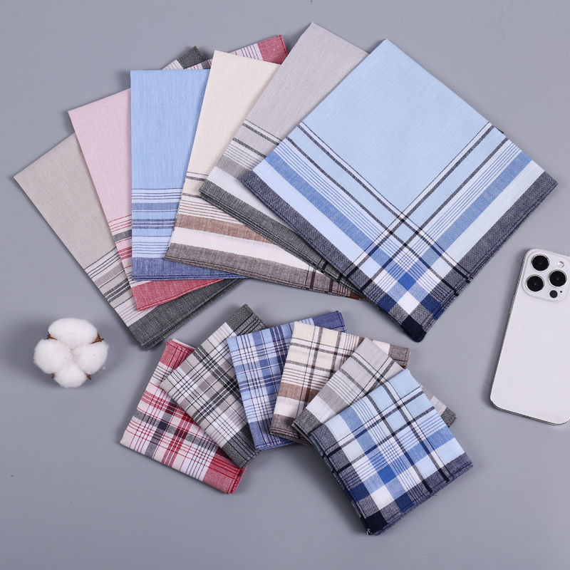 12Pcs Men's Pure Cotton Handke - Handkerchief Cotton Men recensie en prijs