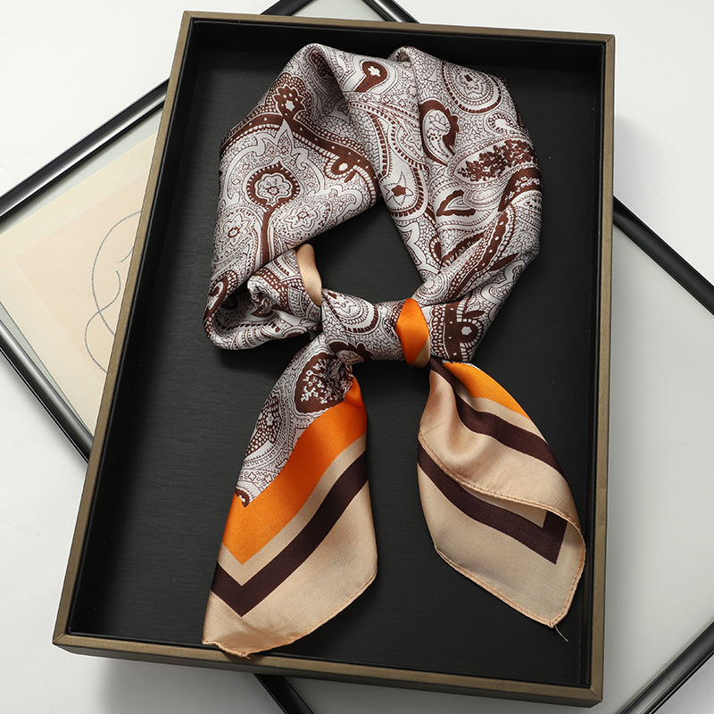 Luxury Spring Silk Scarf Women - Silk Tie Striped recensie en prijs