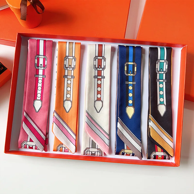 Women Scarf Skinny Silk Scarf  - Silk Neck Scarf recensie en prijs
