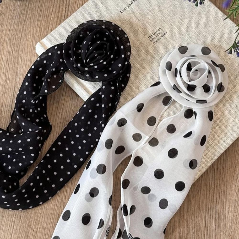 New Detachable Chiffon Long Sc - Ascot Neck Scarf recensie en prijs
