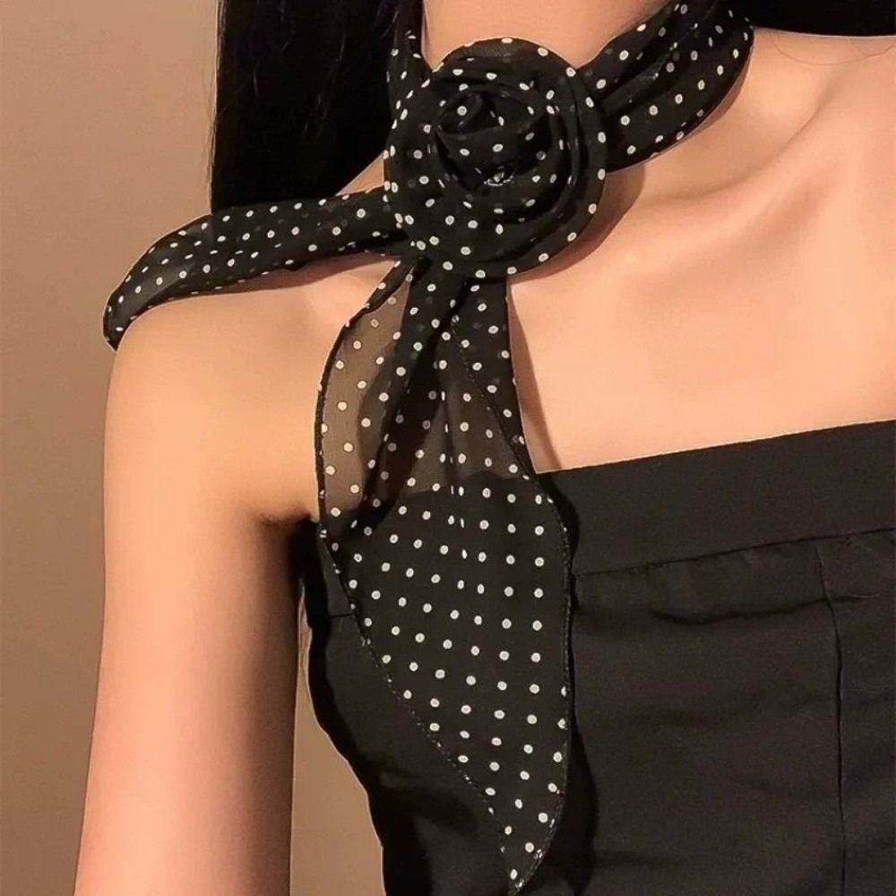 New Detachable Chiffon Long Sc - Ascot Neck Scarf recensie en prijs