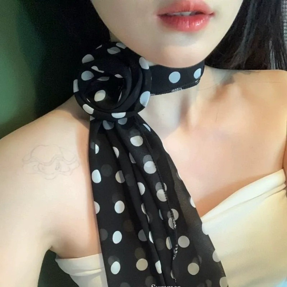 New Detachable Chiffon Long Sc - Ascot Neck Scarf recensie en prijs