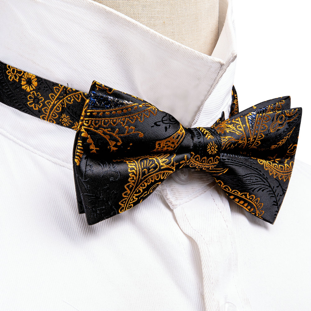 Barry.Wang Silk Mens Bow Tie B - Bow Tie Pre Tied recensie en prijs