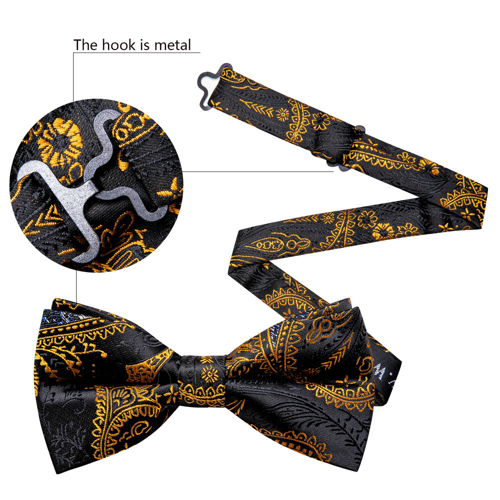 Barry.Wang Silk Mens Bow Tie B - Bow Tie Pre Tied recensie en prijs