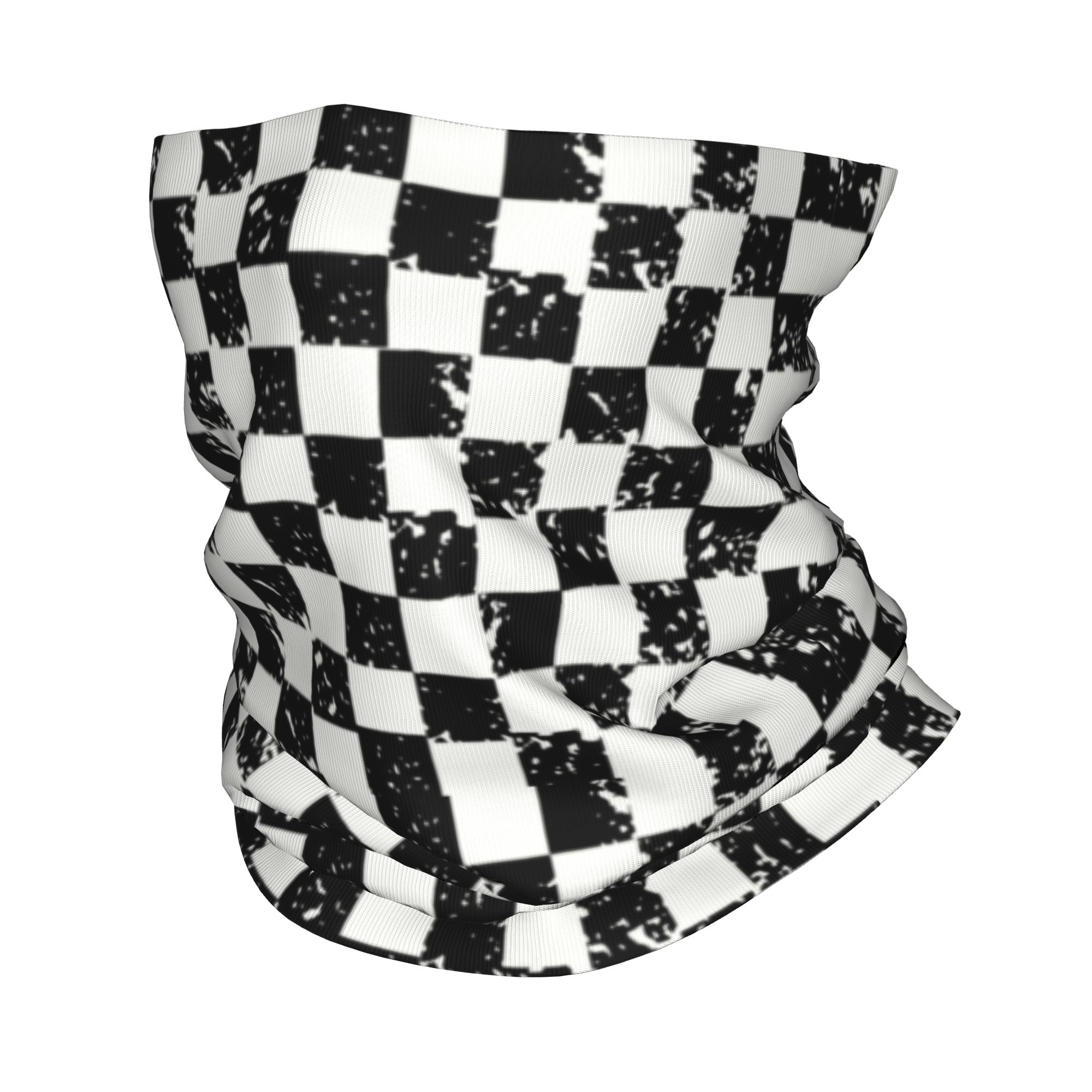 Custom Retro Checkered Flag Wi - Neck Warmer Tube recensie en prijs