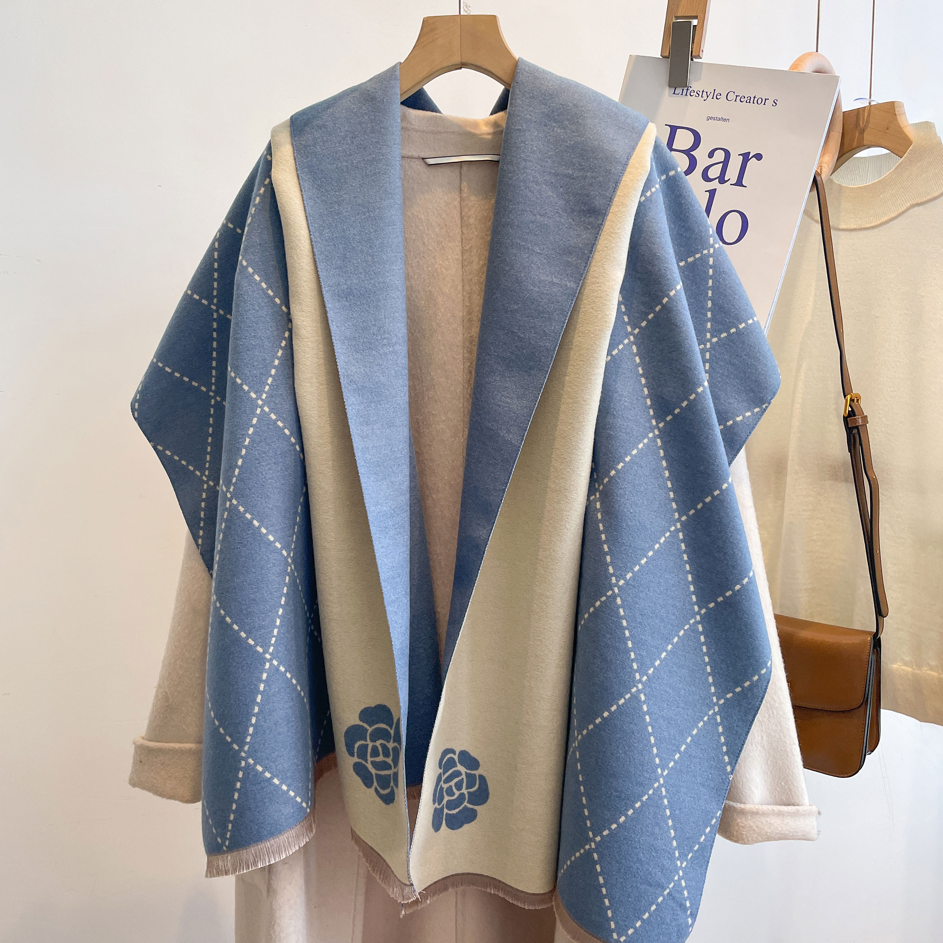 2023 Designer Cashmere Scarf W - Woven Scarf Blanket recensie en prijs