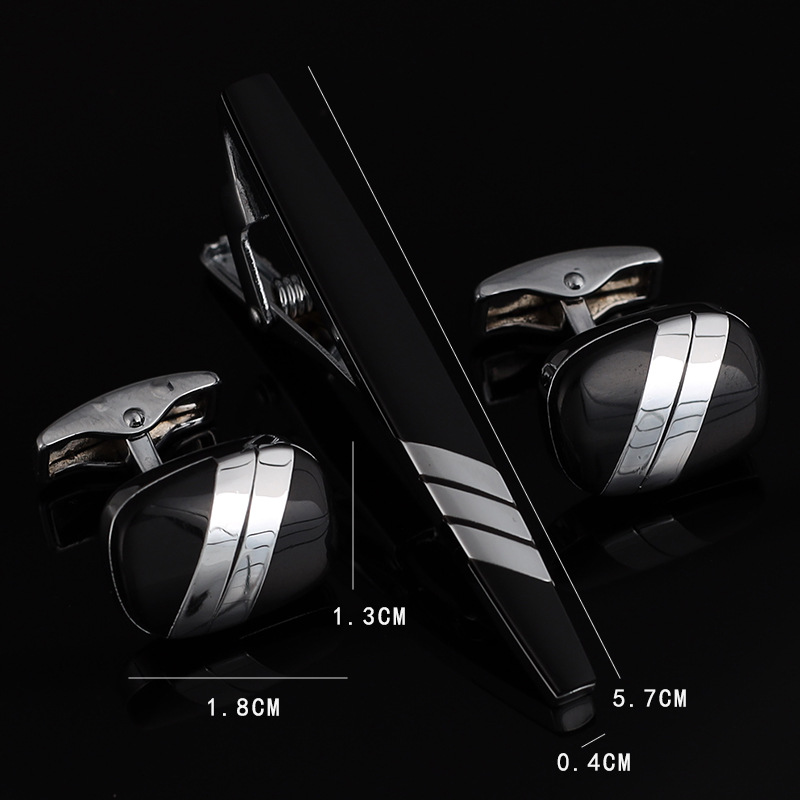 Mens Ties Clip Cufflinks Set S - Tie Bar Set Gift recensie en prijs