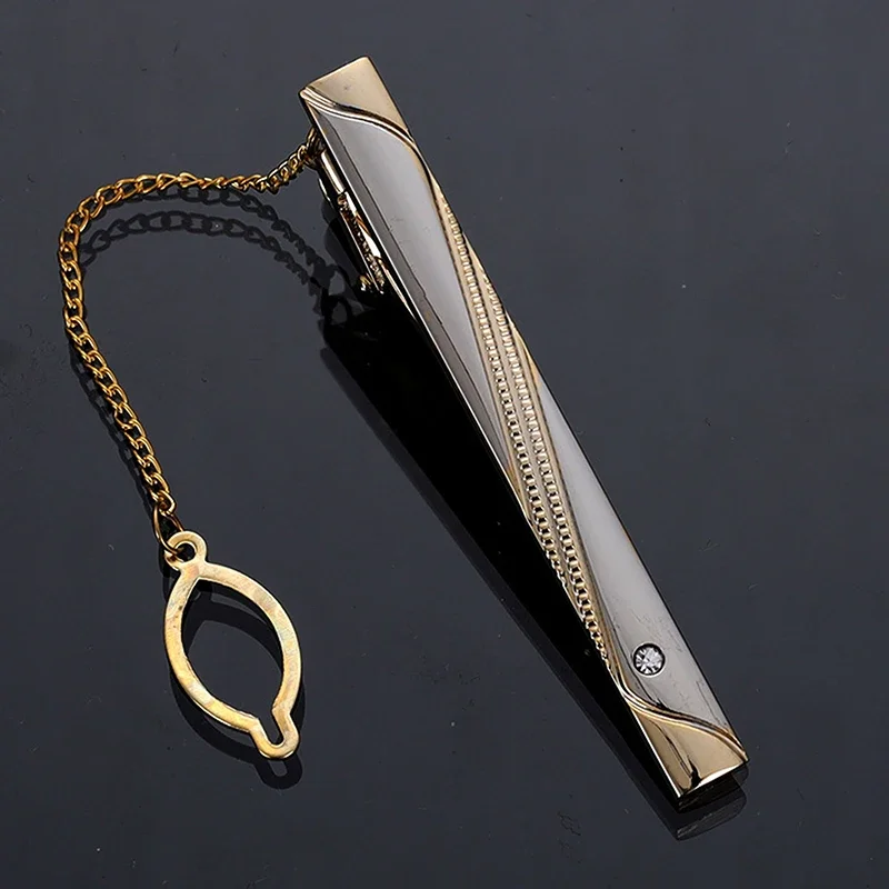 Men Metal Simple Necktie Buckl - Tie Clip Silver recensie en prijs