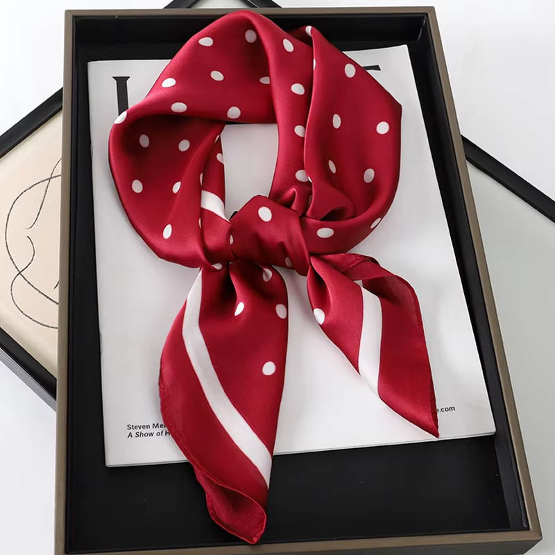 Luxury Lady Hair Dot Scarf Fem - Silk Neck Scarf recensie en prijs