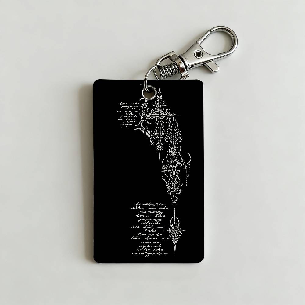 Gothic Cyber Sigil Cross Card  - Lanyard Badge Holder recensie en prijs