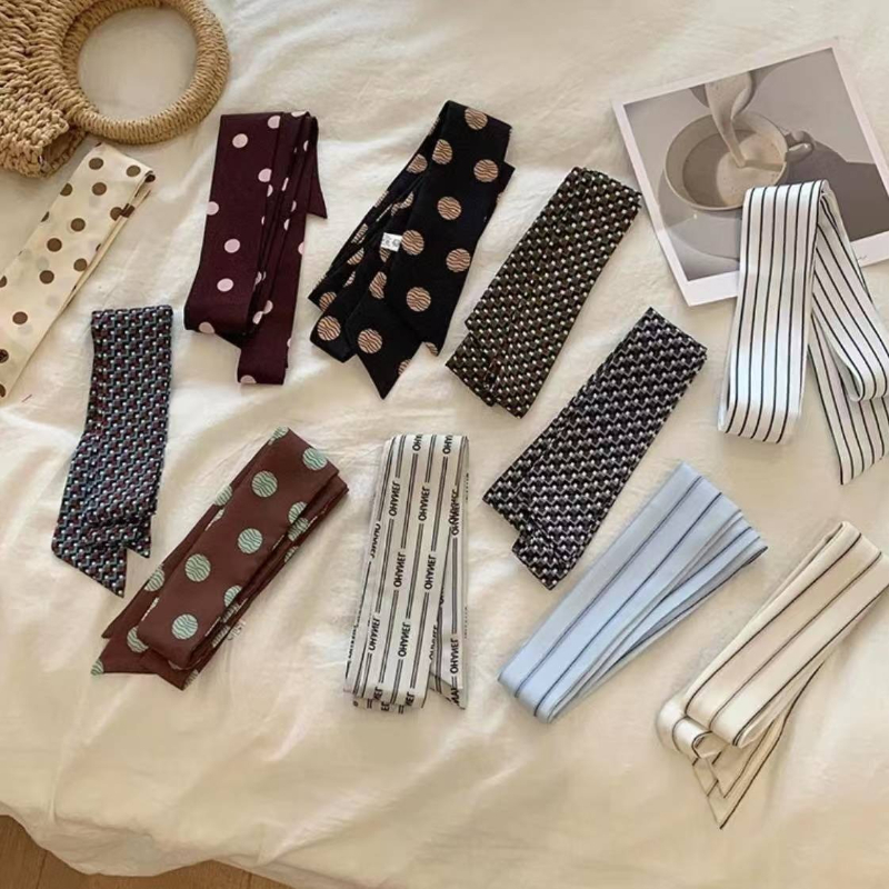 Polka Dot and Striped Print Sc - Silk Tie Striped recensie en prijs
