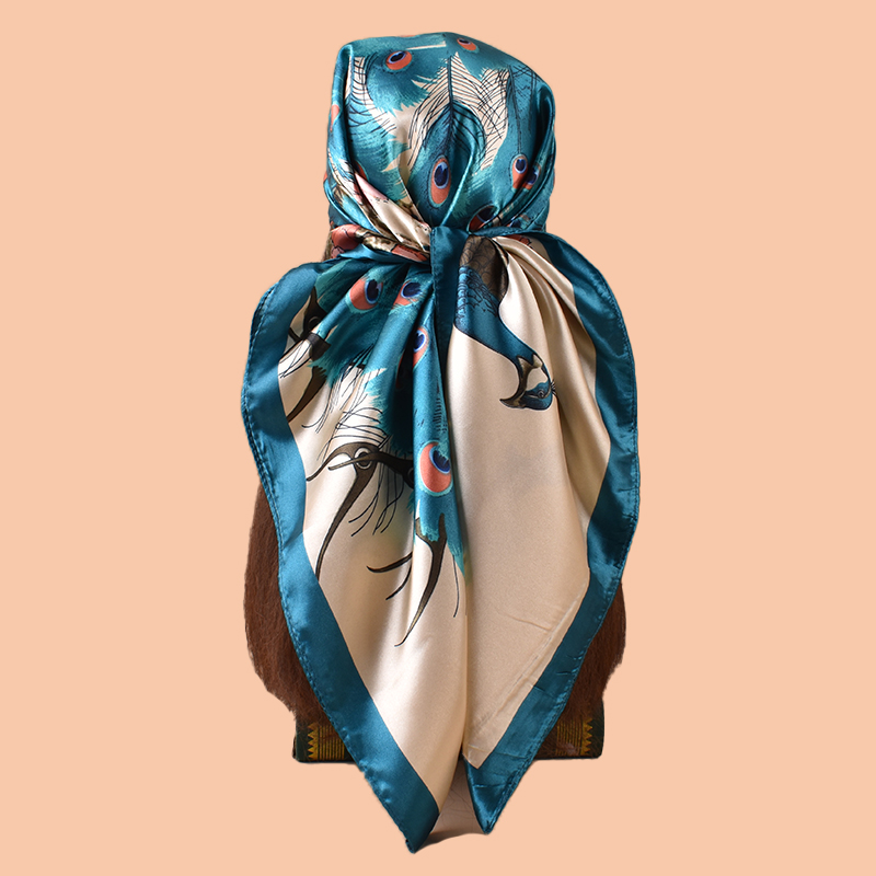 1PC Ladies Large Square Scarf  - Scarf Silk Square recensie en prijs
