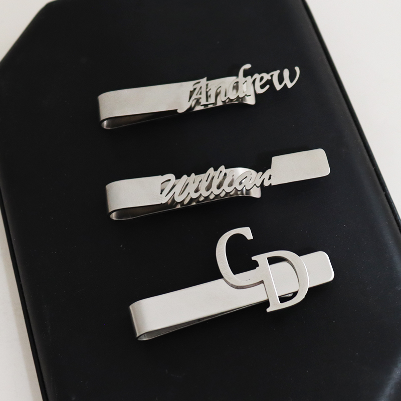 DIY Letter Name Pattern 4.8*0. - Tie Clip Silver recensie en prijs