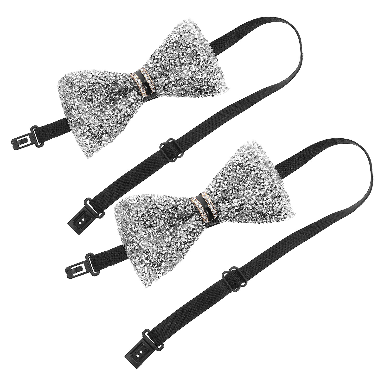 2Pcs Children Bow Tie Glitter  - Bow Tie Pre Tied recensie en prijs