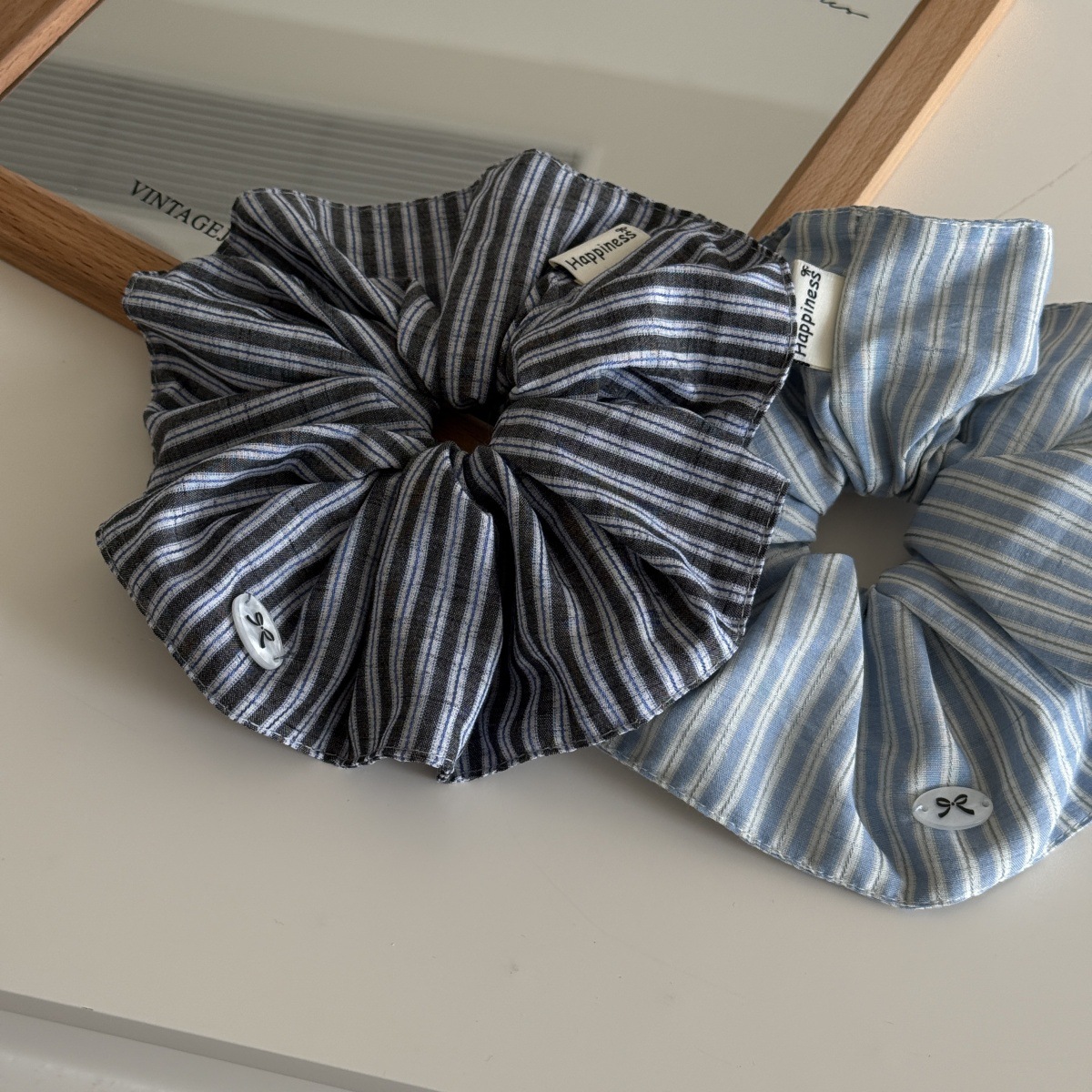 Korea Fashion Stripe Hair Rubb - Silk Tie Striped recensie en prijs