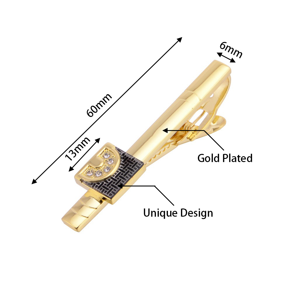 Gold Tone Cufflinks Tie Bar Se - Tie Bar Set Gift recensie en prijs