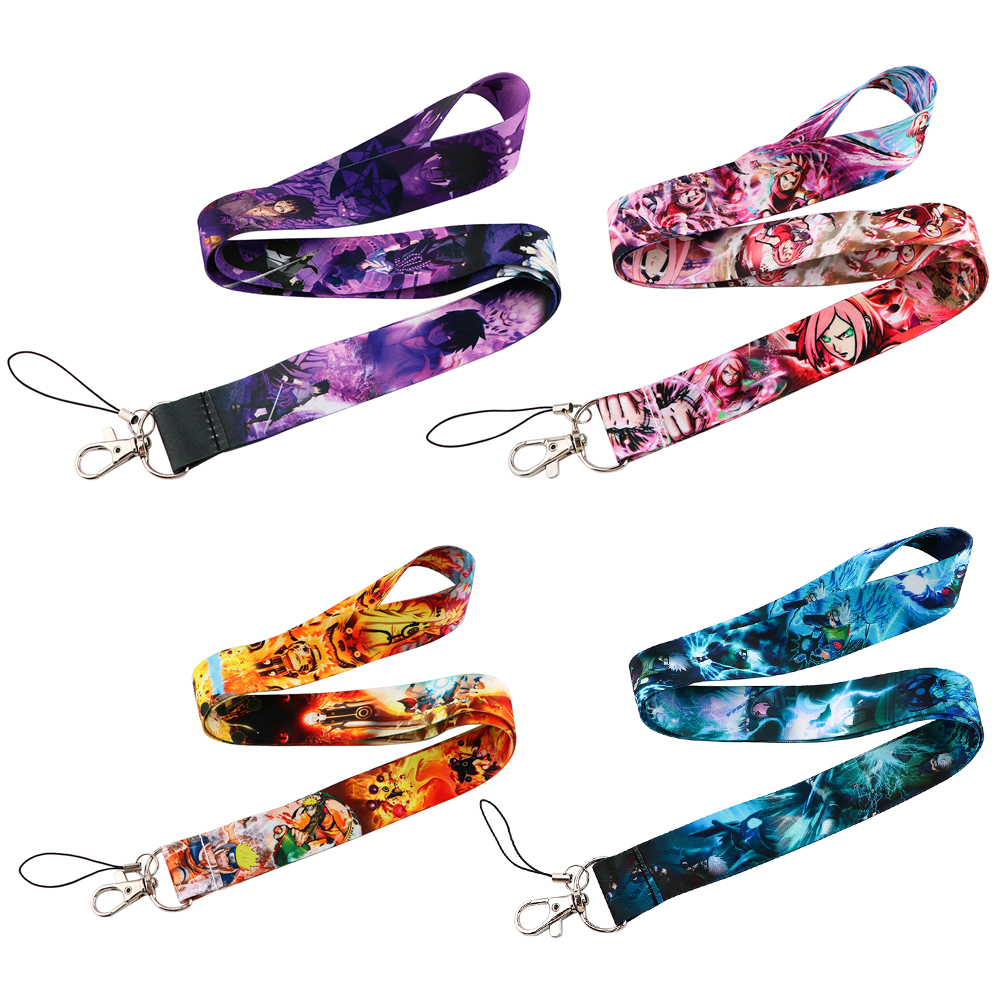 Japanese Anime Red Clouds Busi - Lanyard Badge Holder recensie en prijs