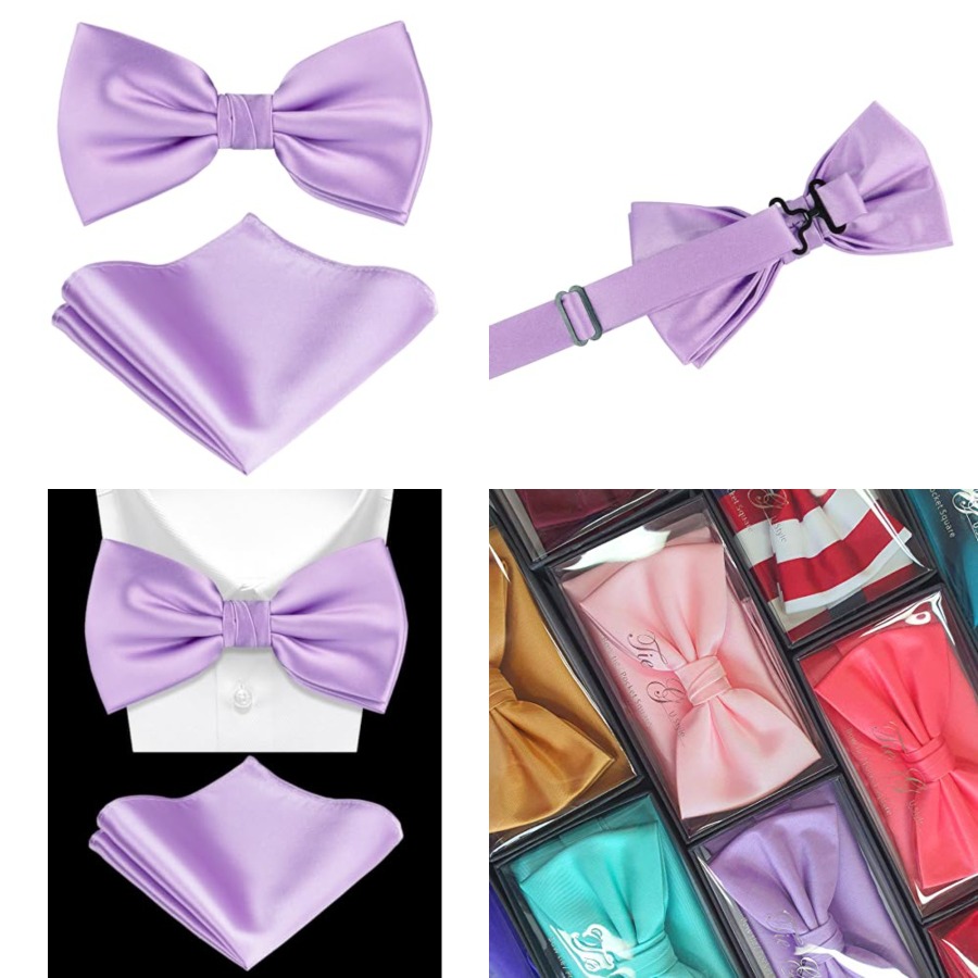Solid Color Pre-tied Bow Tie a - Bow Tie Pre Tied recensie en prijs